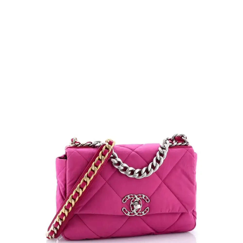 Chanel 19 Flap Bag Quilted Canvas #205380C45B